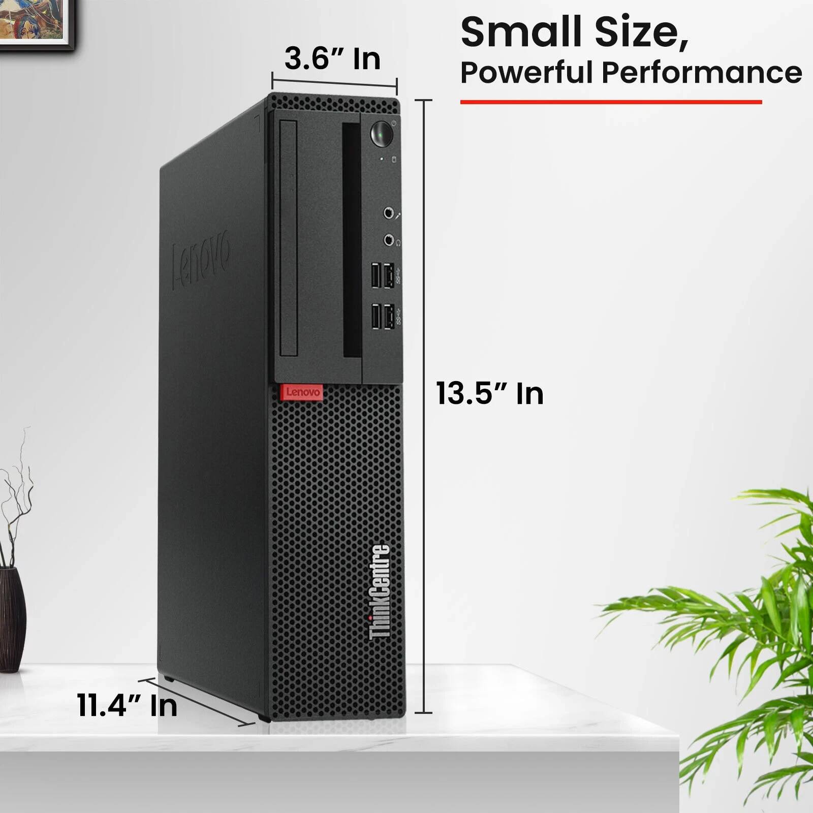 3.6" In  
Small Size, Powerful Performance  
Lenovo  
13.5" In  
11.4" In