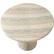 Alt View 4. Meridian Furniture - Cosenza Travertine 36" Travertine Finish Concrete Dining Table - Grey.