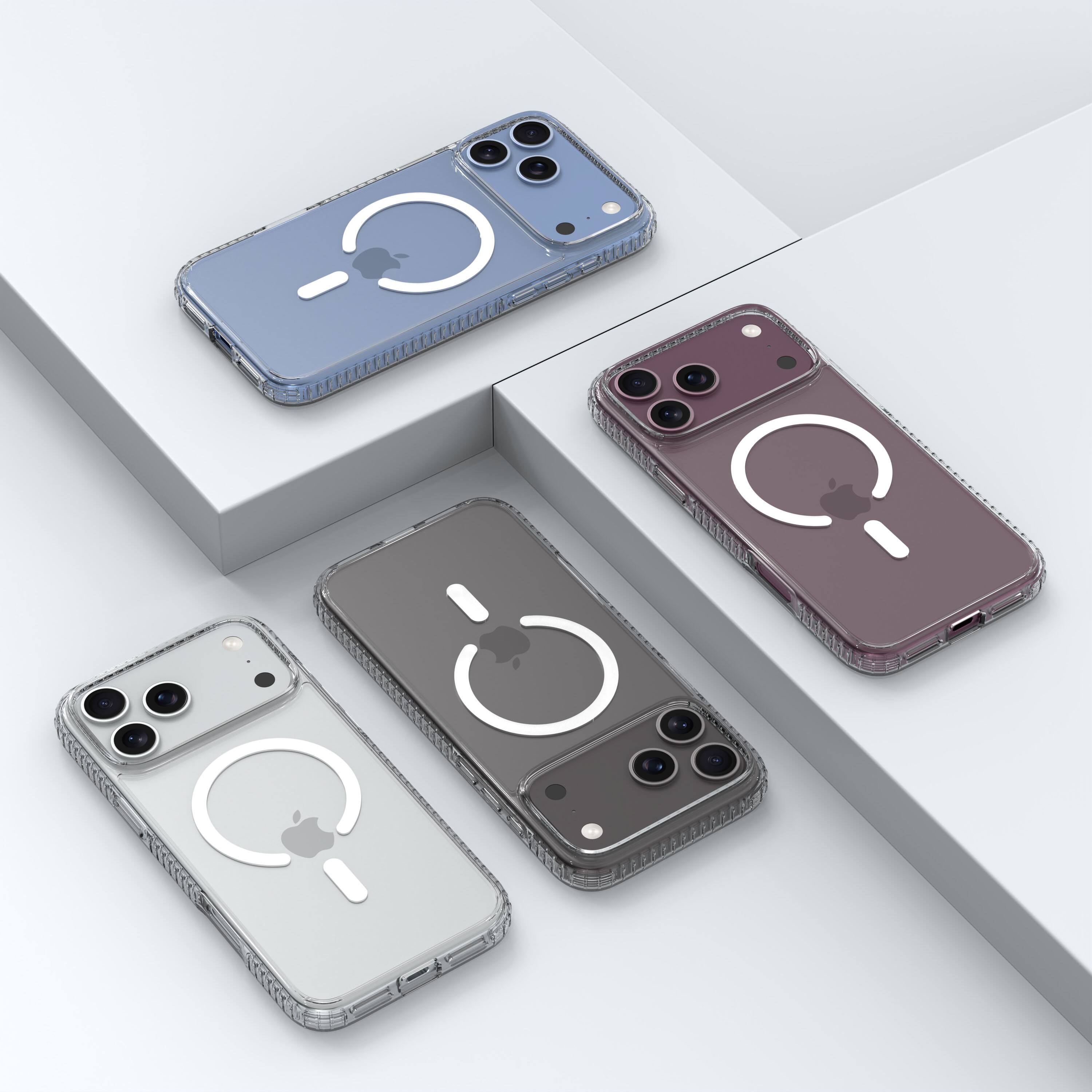 Alt View 6. Insignia™ - Hard-Shell Case with MagSafe for Apple iPhone 18 Pro Max/17 Pro Max - Clear.