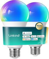 1600 Lumens
Linkind
matter
Works with AiDot
Works with Alexa
Works with Google Home
Works with Apple Home
Works with Samsung SmartThings
