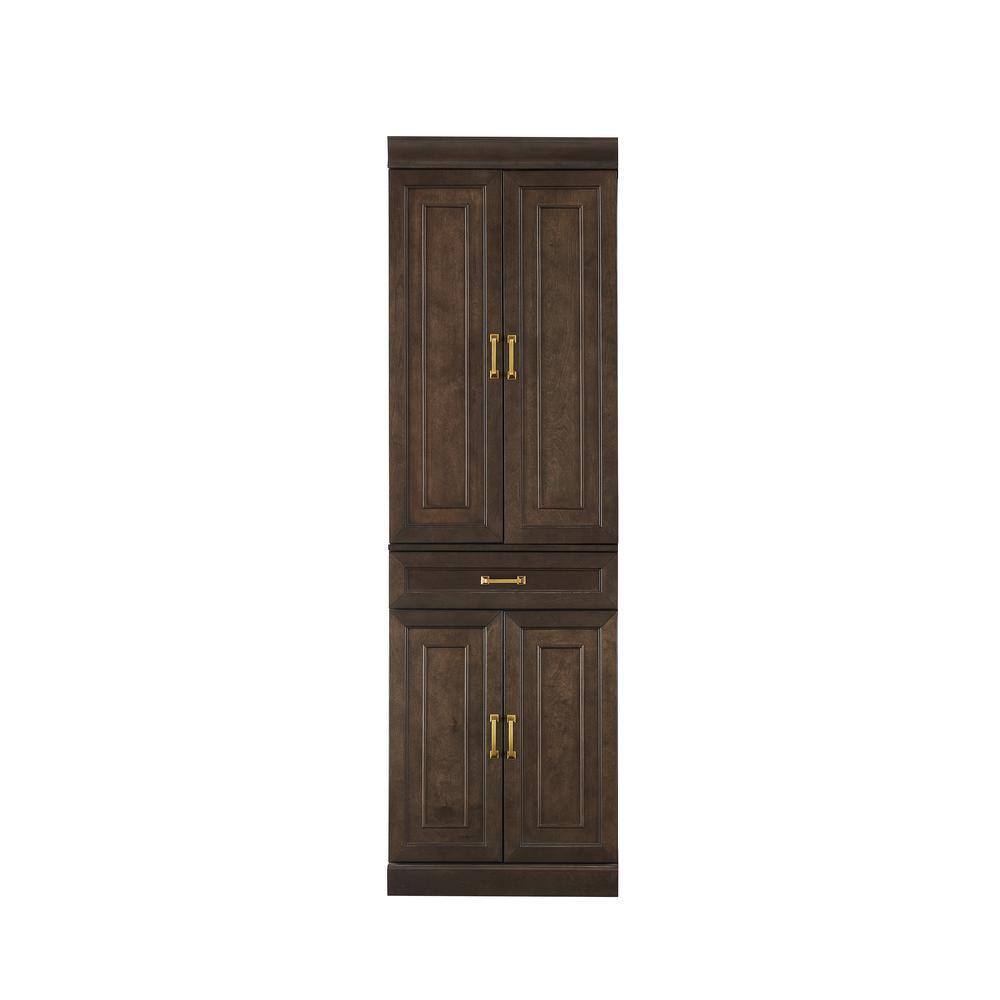 Alt View 3. Crosley Furniture - Stanton Kitchen Storage Pantry Cabinet - Coffee.