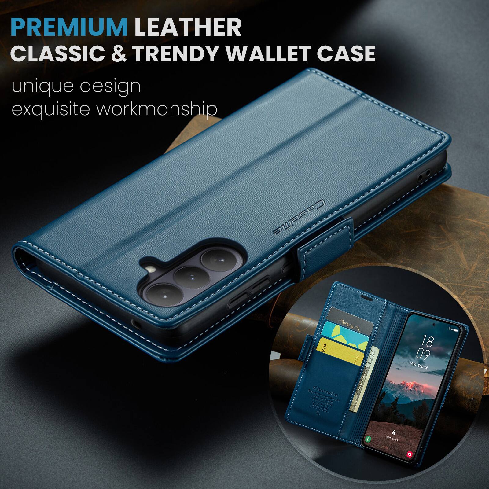 PREMIUM LEATHER CLASSIC & TRENDY WALLET CASE

unique design exquisite workmanship