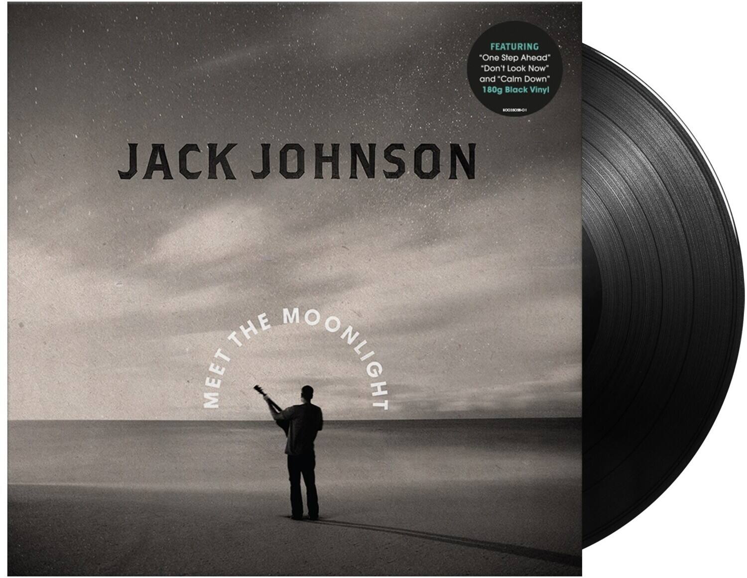 FEATURING "One Step Ahead," "Don't Look Now," and "Calm Down"  
180g Black Vinyl  

JACK JOHNSON  
THE MOONLIGHT MEET