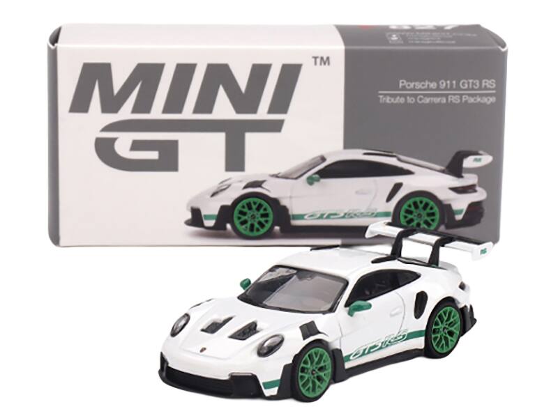 MINI GT 1/64 ポルシェ 911 GT3 RS 左ハンドル ホワイト 予約]MINI GT 1/64 ポルシェ 911(992) GT3 RS ヴァイザッハパッケージ