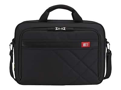 Case Logic - 15" Polyester Laptop Bag - Black