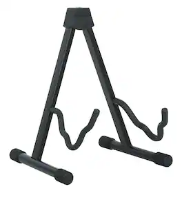 Gator - Rok-it Universal A Frame Guitar Stand, Holds Electric or Acoustic Guitars, Made from Rugged Steel w/ Padded Guitar Stand