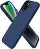Front. Ornarto - ORNARTO Compatible with iPhone 14 Case 6.1", Slim Liquid Silicone 3 Layers Full Covered Protective Cover-Storm Blue - Storm Blue.