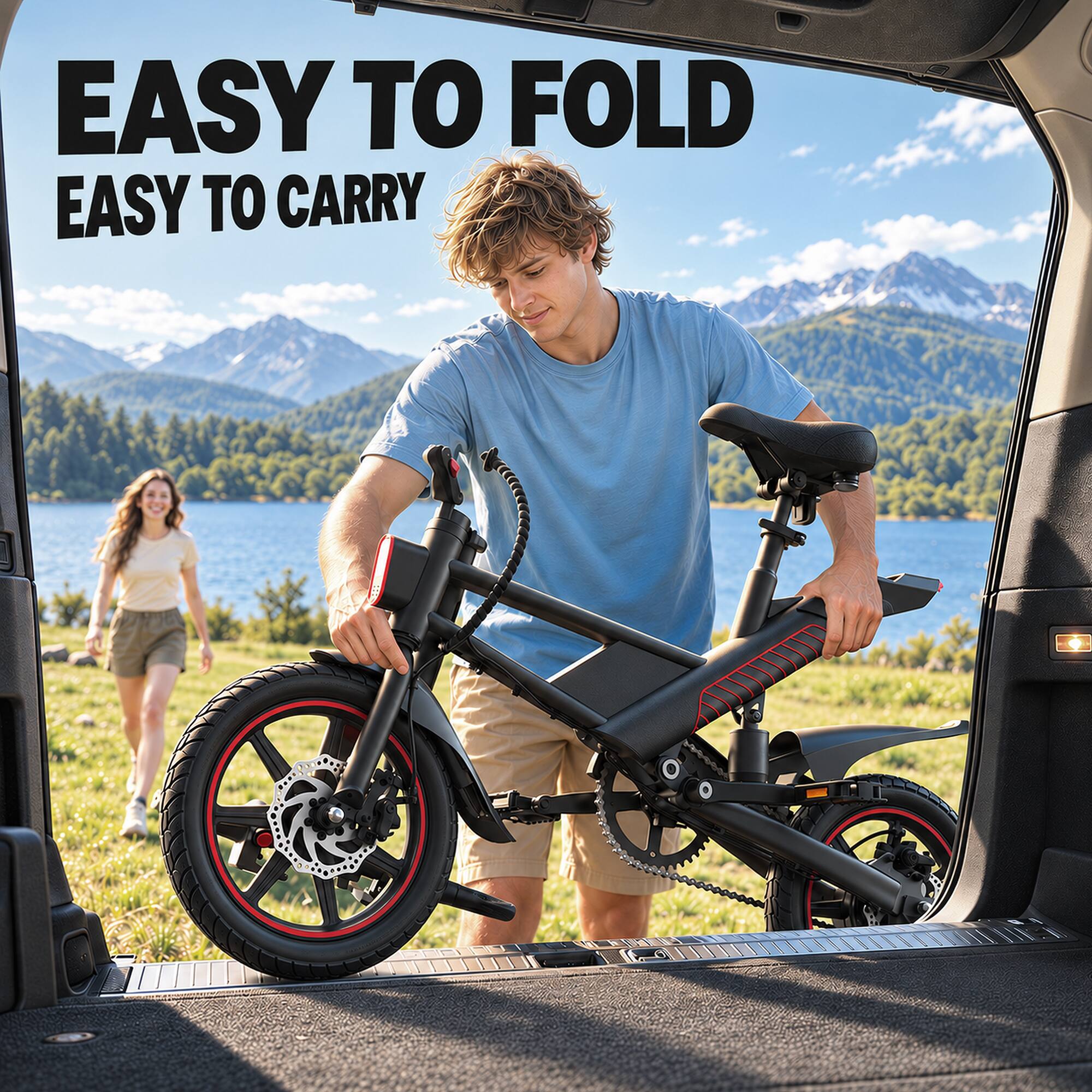 EASY TO FOLD  
EASY TO CARRY