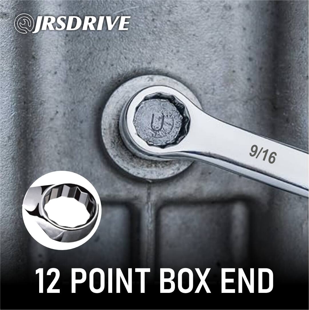 JRS DRIVE  
9/16  
12 POINT BOX END