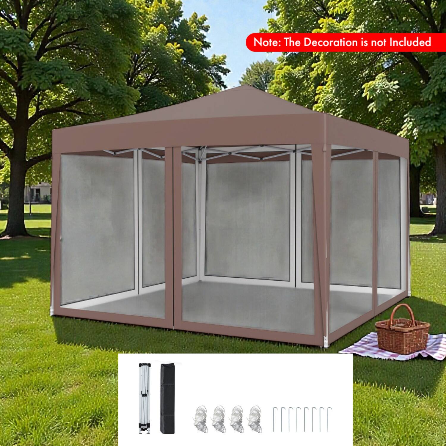 Note: The Decoration is not Included