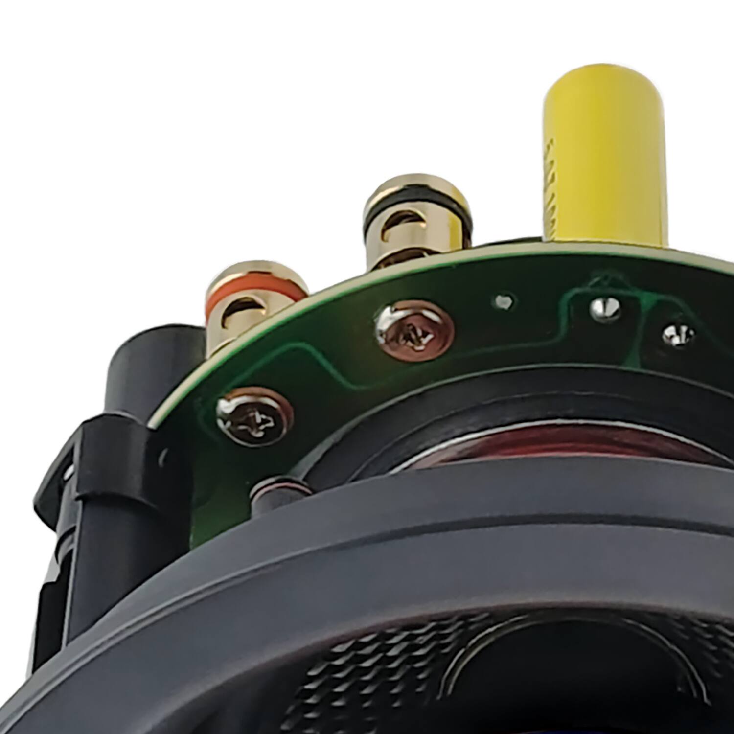 Left. Proficient Audio - 70-Watt-Max-Power Small-Aperture In-Ceiling Speaker, PAS-C355 - Black.