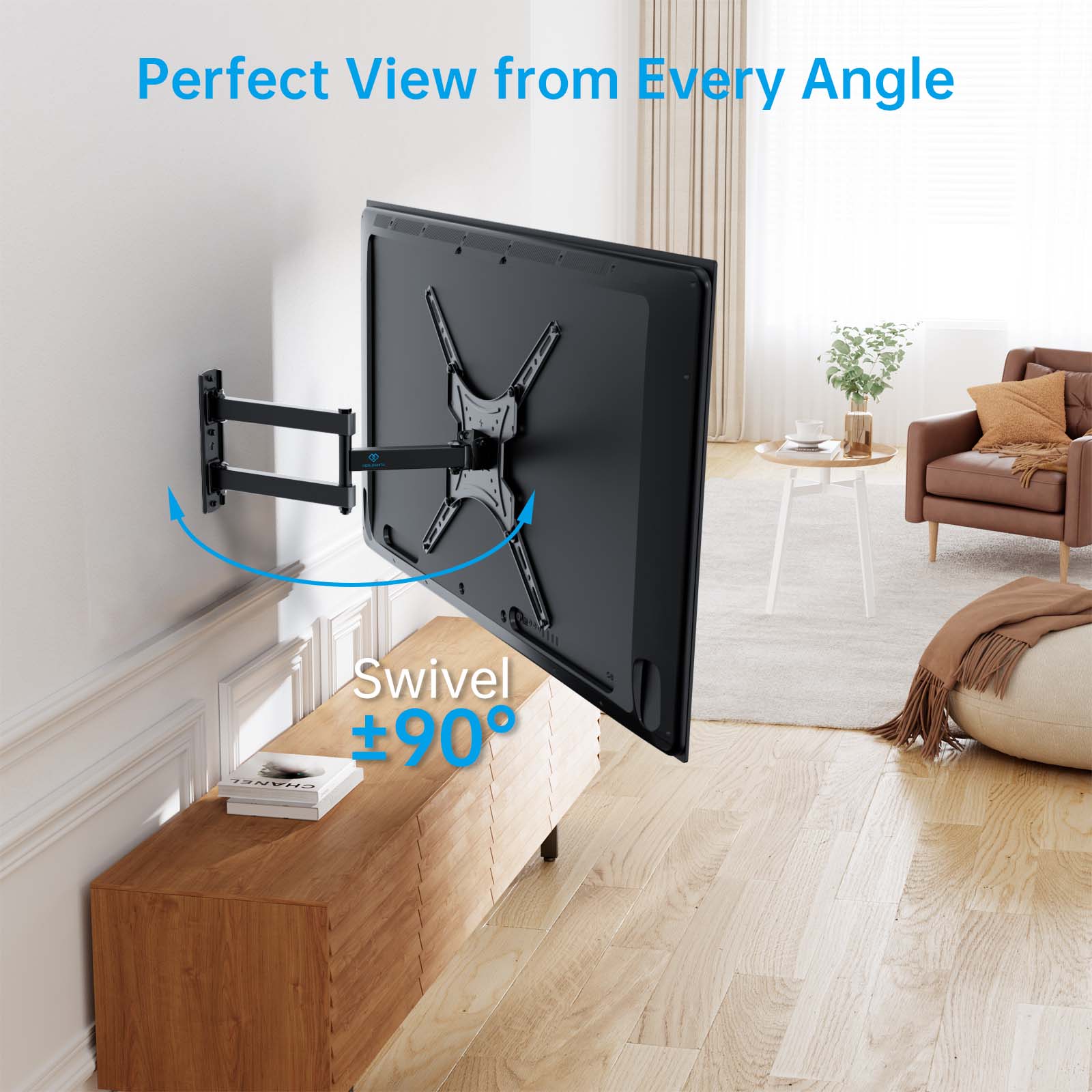 Perfect View from Every Angle

Swivel ±90°