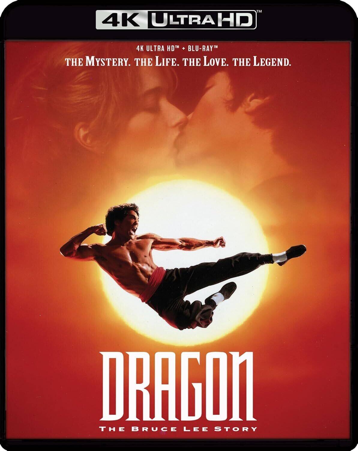 Front. Dragon: The Bruce Lee Story   - 4K Blu-Ray.