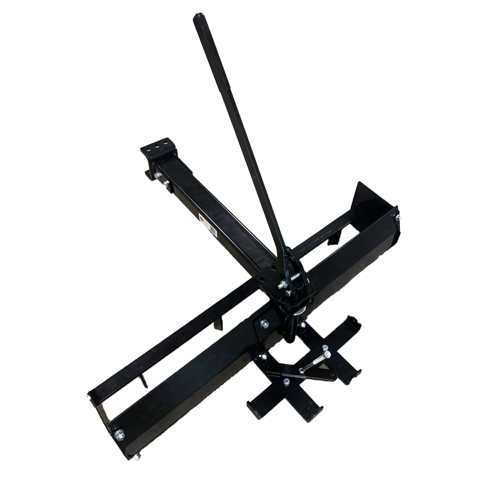 Alt View 2. Field Tuff - Field Tuff 38 Inch Sleeve Hitch Tow Behind Scraper for Garden and Yard, Black - Black.