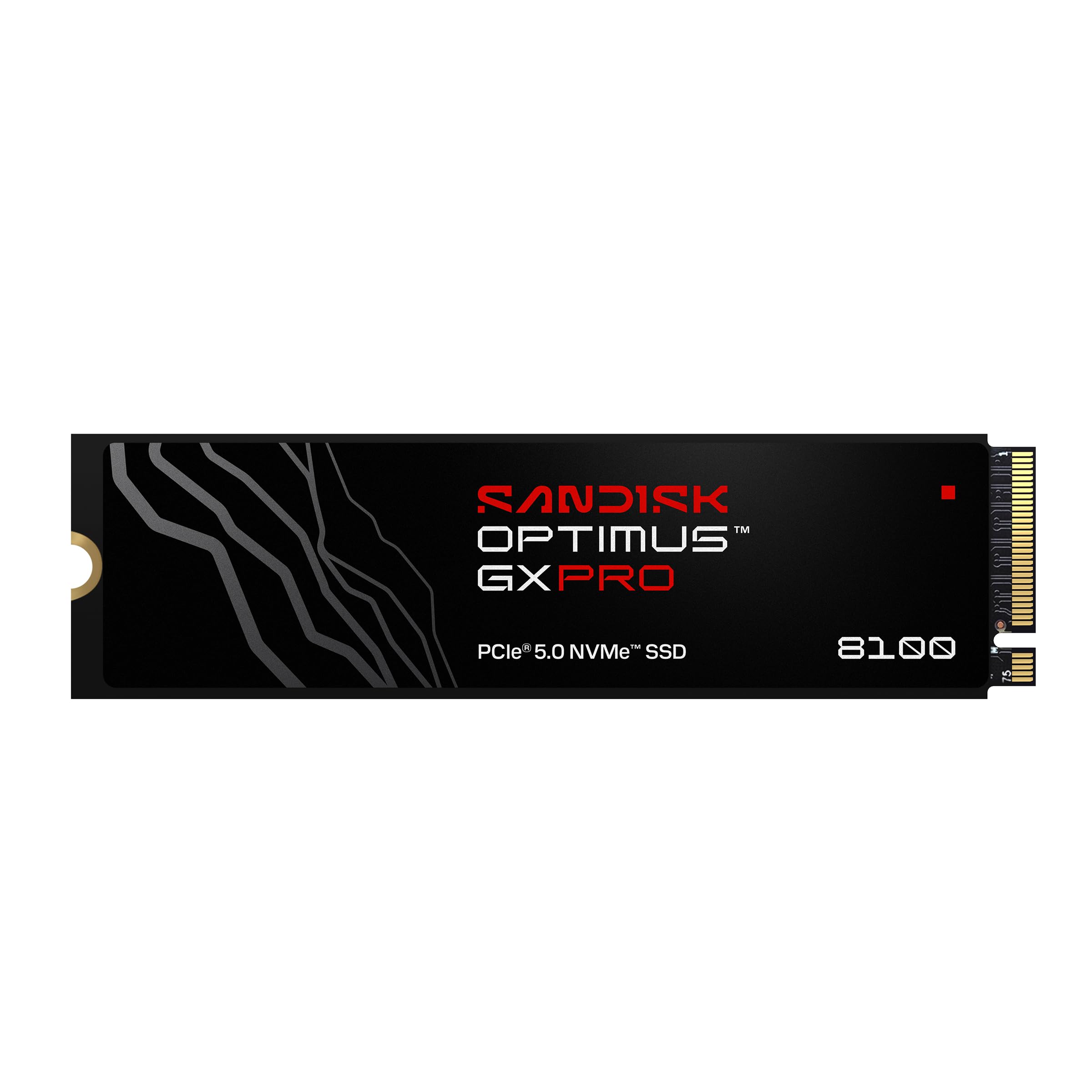 SANDISK™ OPTIMUS™ GXPRO  
PCIe® 5.0 NVMe™ SSD  
8100
