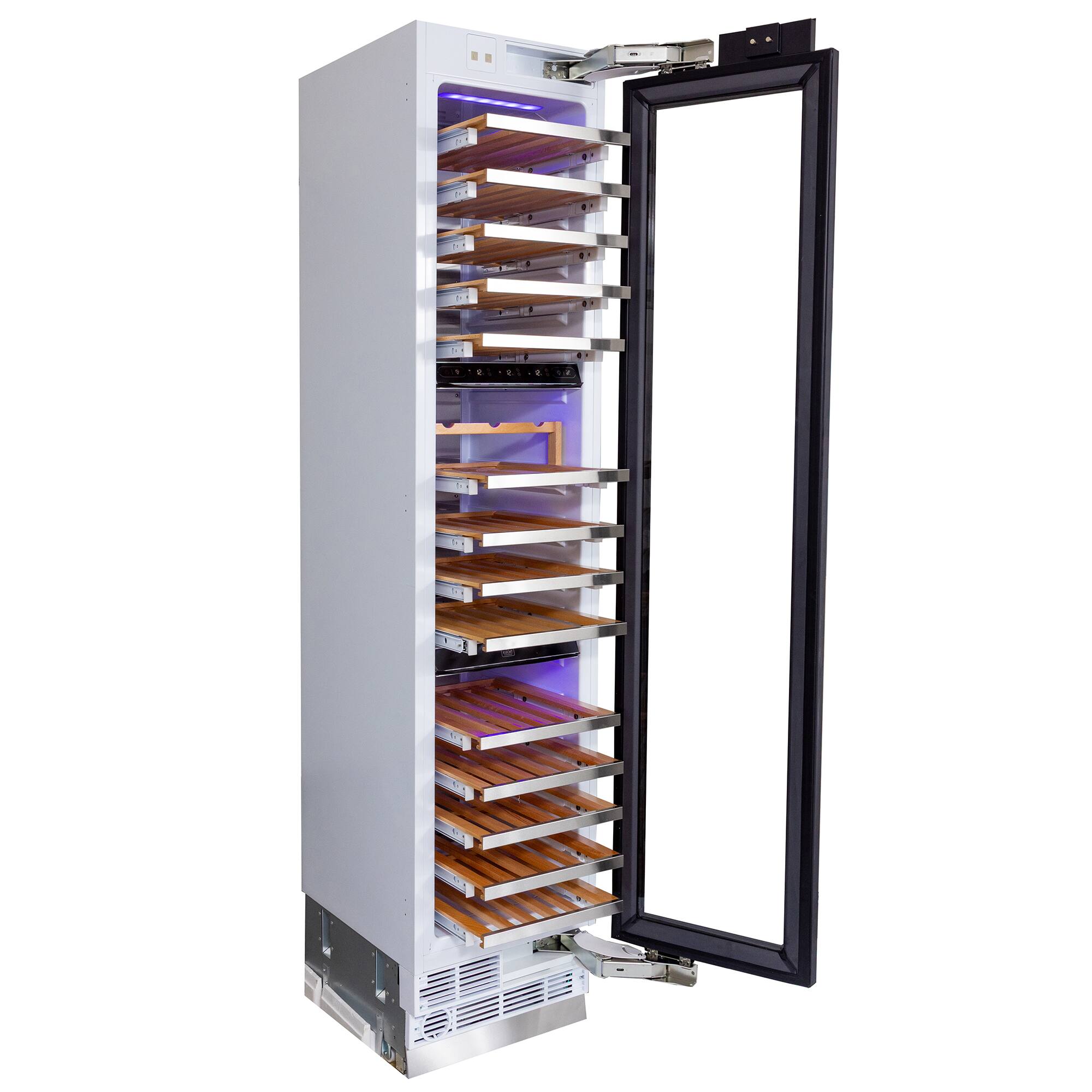 Alt View 5. Kucht - 18-in Built-in Panel Ready Three Zones Wine Cooler - Panel Ready.