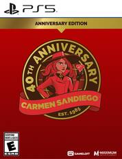 PS5 Anniversary Edition 40th Carmen Sandiego Est. 1985.