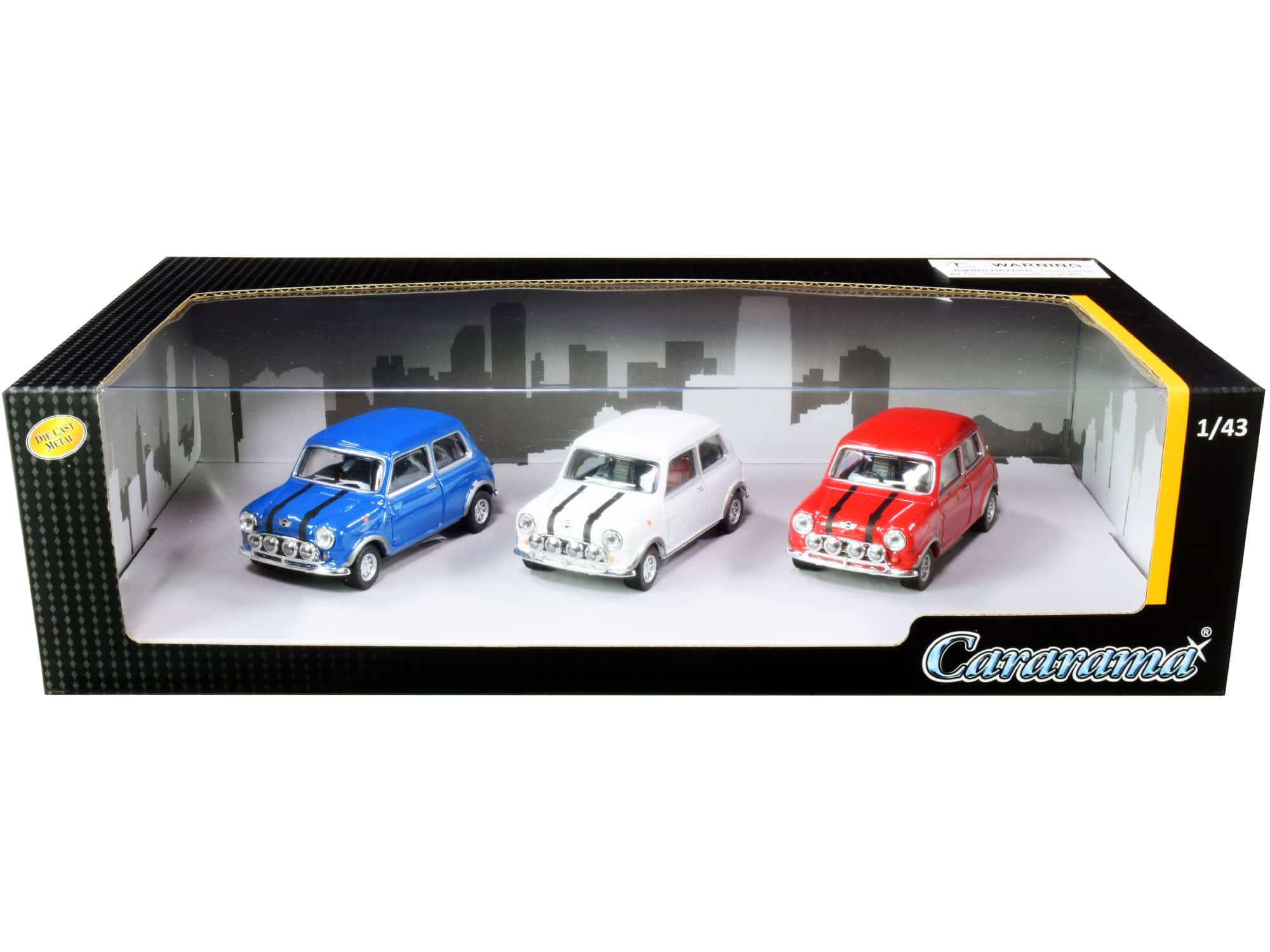 Mini Cooper 3 piece Gift Set 1/43 Diecast Model Cars by Cararama price history on PriceWatchPro