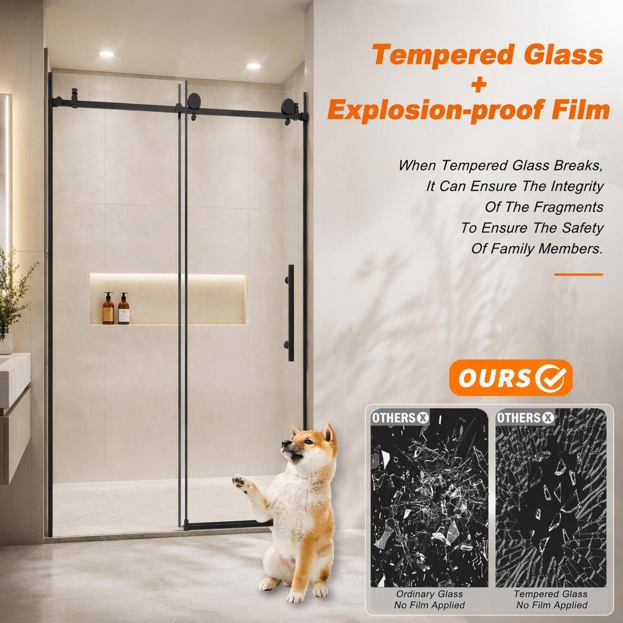 Tempered Glass + Explosion-proof Film

When Tempered Glass Breaks, It Can Ensure The Integrity Of The Fragments To Ensure The Safety Of Family Members.

OURS
OTHERS X
OTHERS X

Ordinary Glass No Film Applied
Tempered Glass No Film Applied