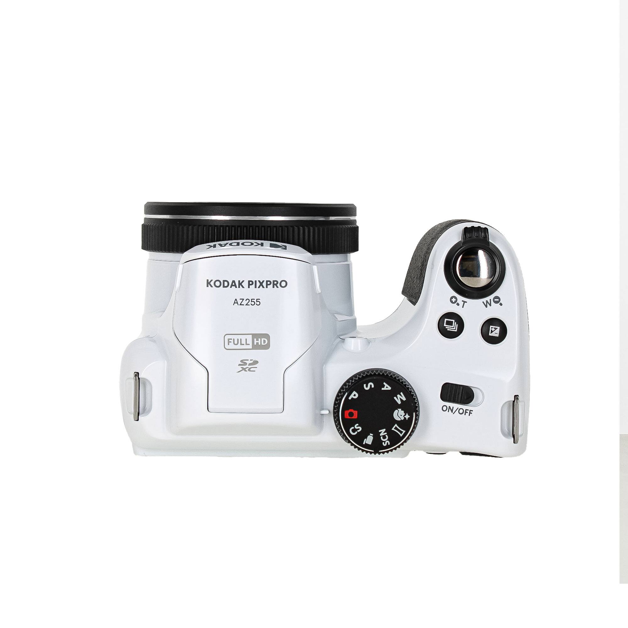 Bundle Kodak PIXPRO AZ255 Digital Camera (White) (AZ255WH) + 32GB