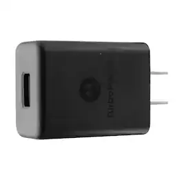 Motorola - 15W Turbo Power Wall Charger Single USB Adapter SPN5970A/SPN5993A SC-22 - Black