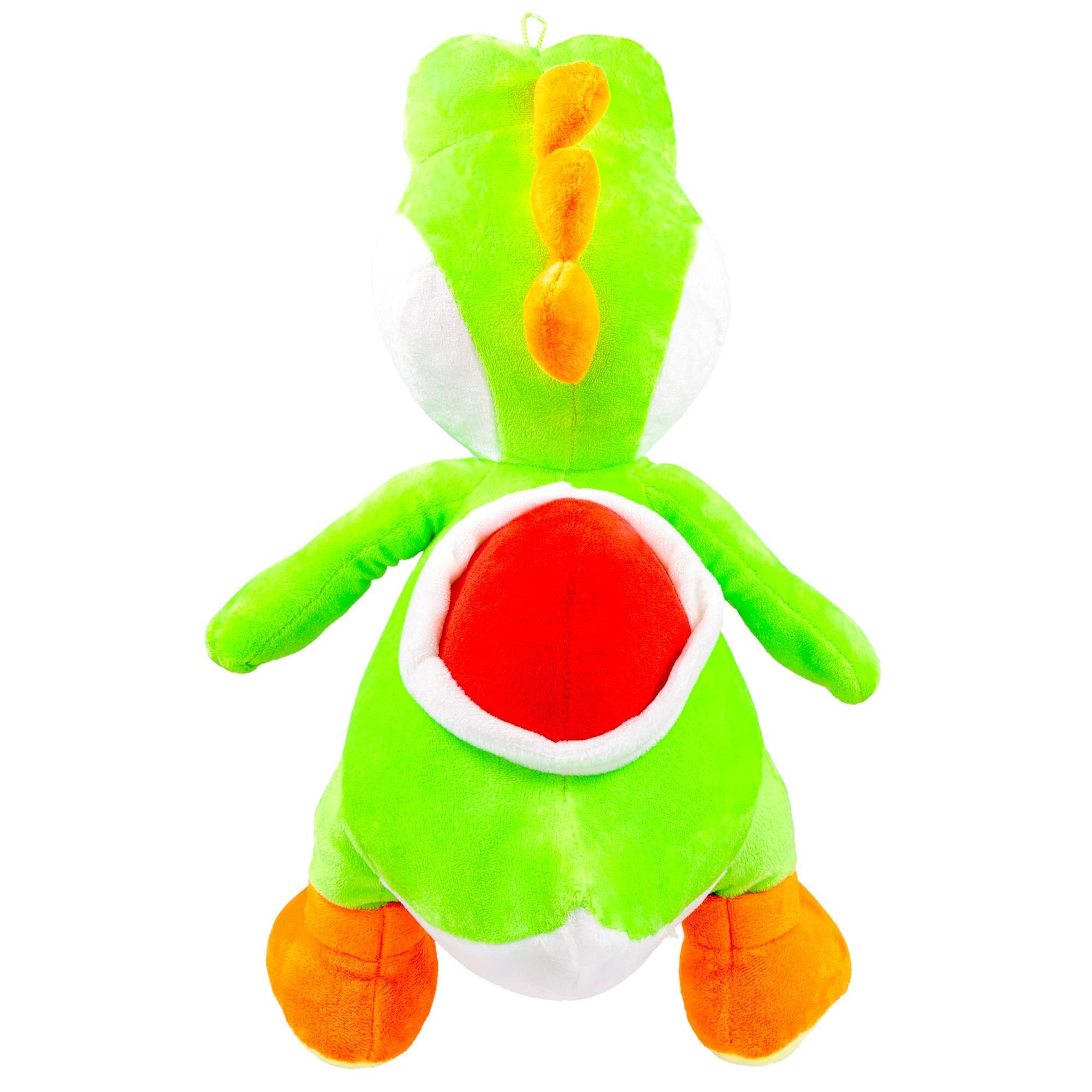 Alt View 3. Johnny's Toys - Nintendo Super Mario Bros. 16-Inch Yoshi Plush | Green - Green.