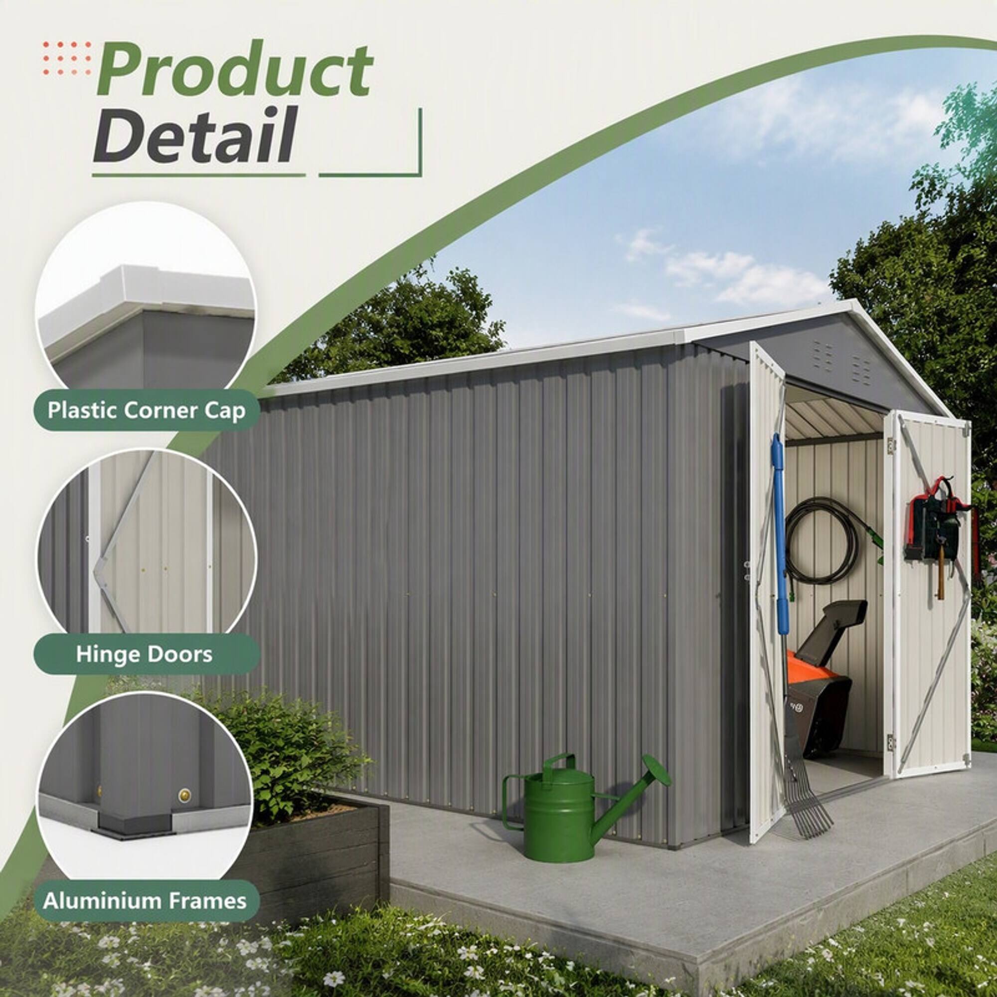 Product Detail

- Plastic Corner Cap
- Hinge Doors
- Aluminium Frames