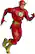 Left. McFarlane Toys - DC Multiverse The Flash (JLA) 7" Action Figure.
