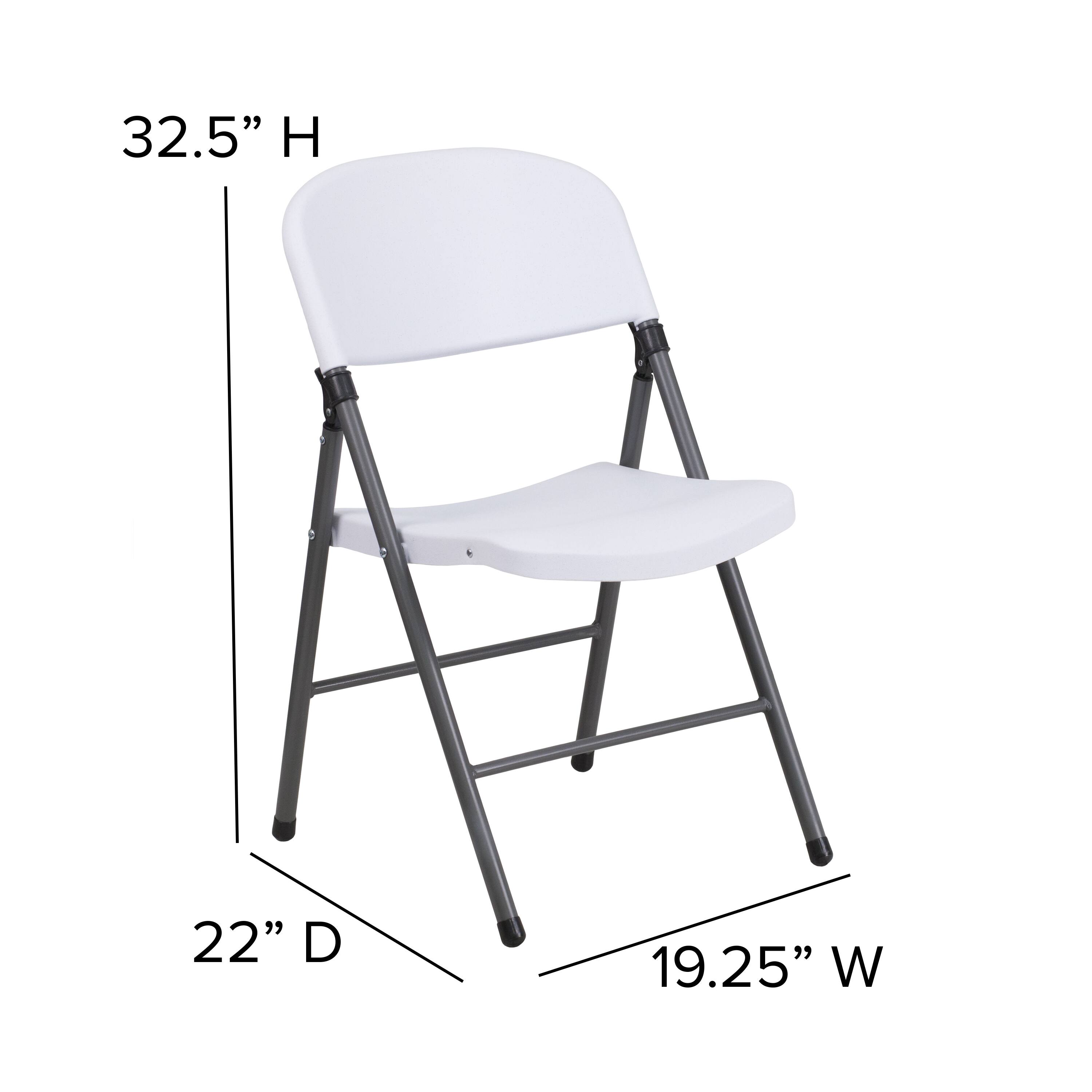 32.5" H  
22" D  
19.25" W