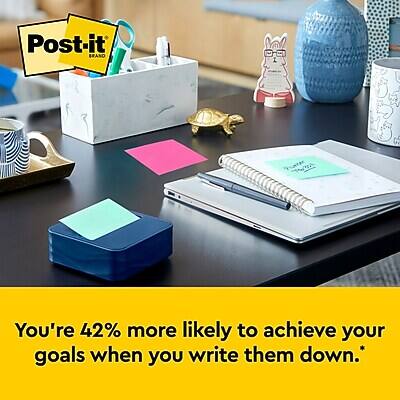 Post-it BRANO

You're 42% more likely to achieve your goals when you write them down.