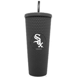 Logo Brands - Chicago White Sox 24oz. Logo Studded Tumbler - Multicolor