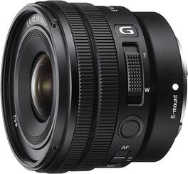 Sony - E PZ 10-20mm F4 G APS-C Constant-Aperture Power Zoom G Lens - Black