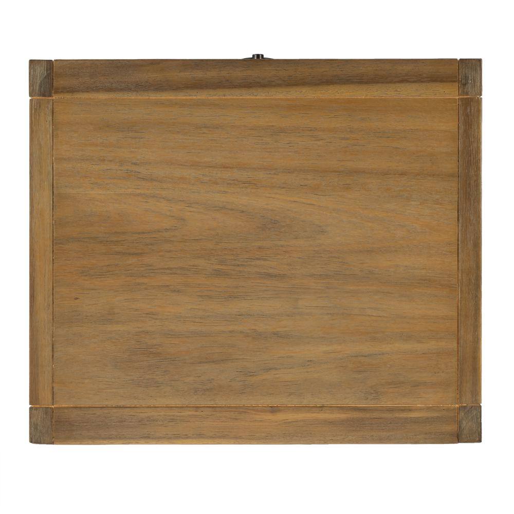 Angle. Butler Specialty - Lark Natural Wood End Table - Light Brown.