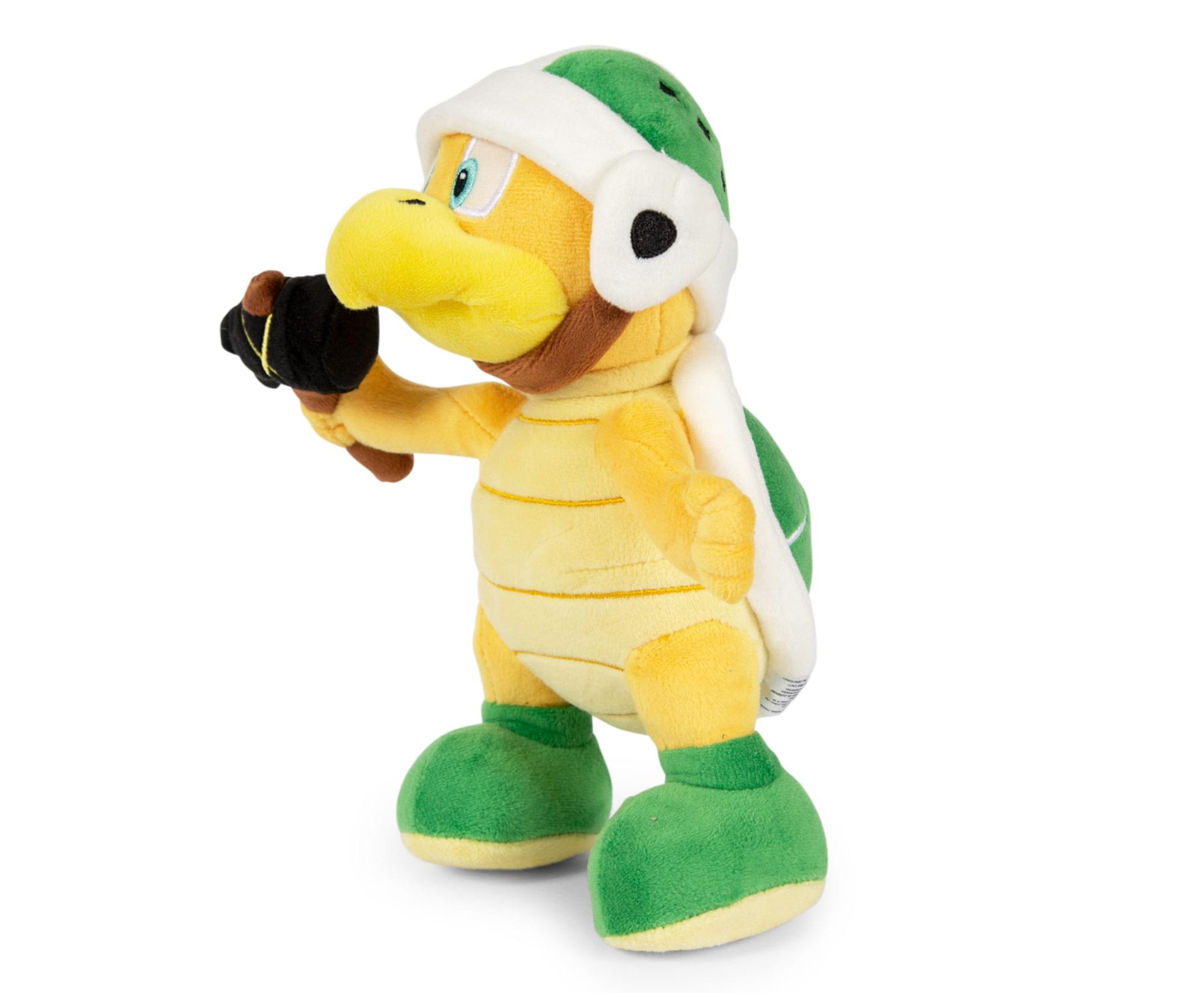 Alt View 1. Little Buddy - Super Mario All Star Collection 8.5 Inch Plush | Hammer Bros. - Yellow.