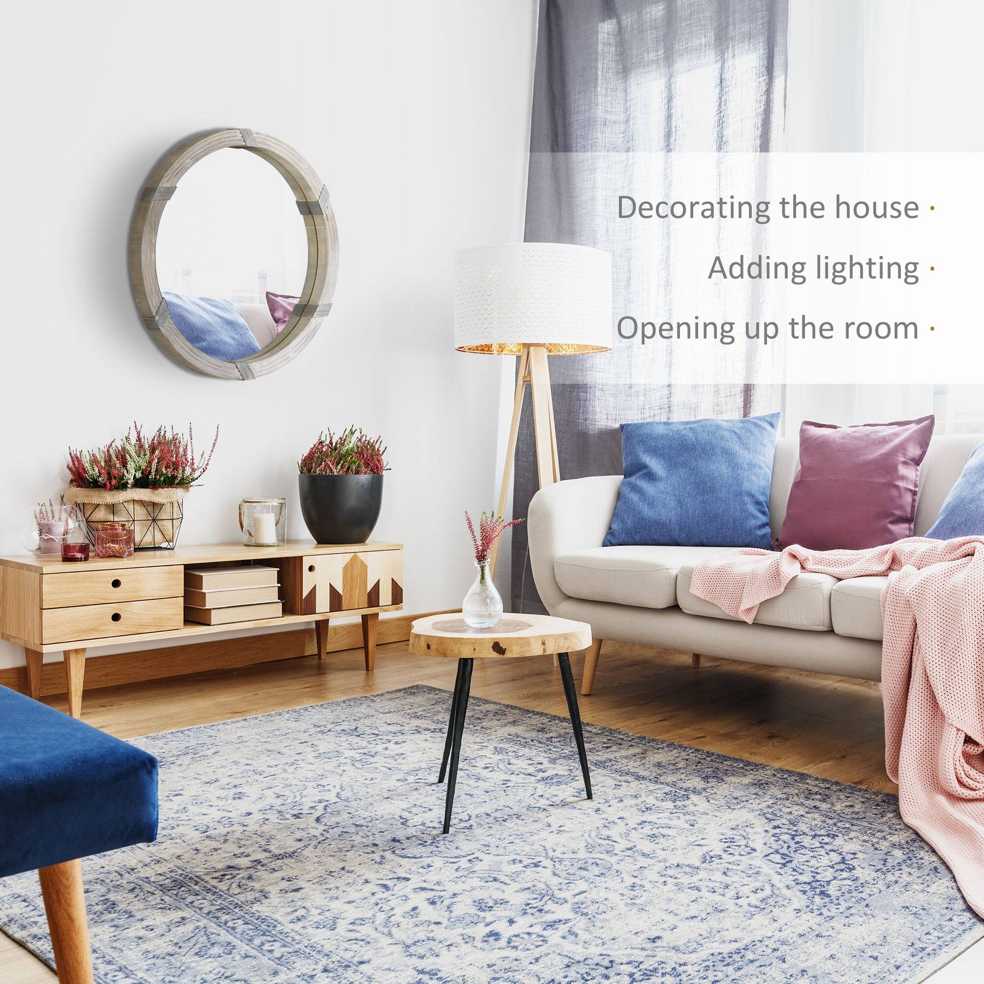 Decorating the house, Adding lighting, Opening up the room