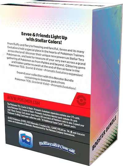Pokmon Trading Card Game: Scarlet & Violet Prismatic Evolutions Booster Bundle 10-10025-101 - Best Buy Pokmon Trading Card Game: Scarlet & Violet Prismatic Evolutions Booster Bundle 10-10025-101 - Best Buy