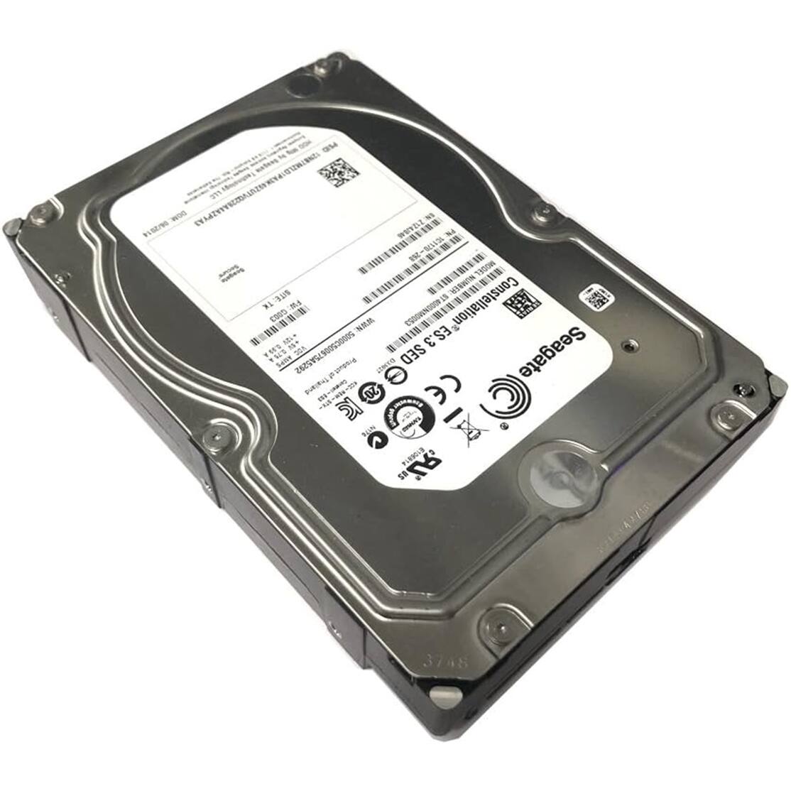 Sure, here is the corrected and grouped text from the image:

---

**Seagate**

**Constellation**

**Model:** 11 BS

**Serial Number:** 20CEBONC90N

**Product Number:** 65/90093000S

**Capacity:** 3 TB

**Interface:** SATA

**Power Consumption:** 6.5W

**Warranty:** 3 Years

**Specifications:**

- **Model Number:** 20CEBONC90N
- **Product Number:** 65/90093000S
- **Capacity:** 3 TB
- **Interface:** SATA
- **Power Consumption:** 6.5W
- **Warranty:** 3 Years

**Additional Information:**

- **FCC ID:** 2AD2353
- **IC:** 529C-A2
- **CE Marking**
- **RoHS Compliance**
- **REACH Compliance**
- **WEEE Compliance**

**QR Code and Barcodes:**

- **QR Code:** (Present on the label)
- **Barcodes:** (Present on the label)

**Other Details:**

