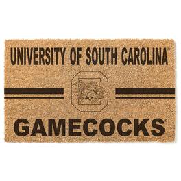 Jardine - South Carolina Gamecocks 18" x 30" Team Logo Doormat - Brown