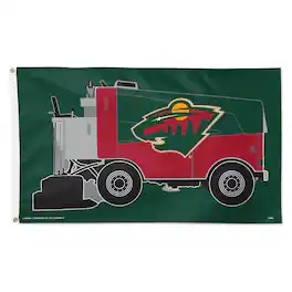 WinCraft - Minnesota Wild 3' x 5' Single-Sided Deluxe Game Day Flag - Multicolor