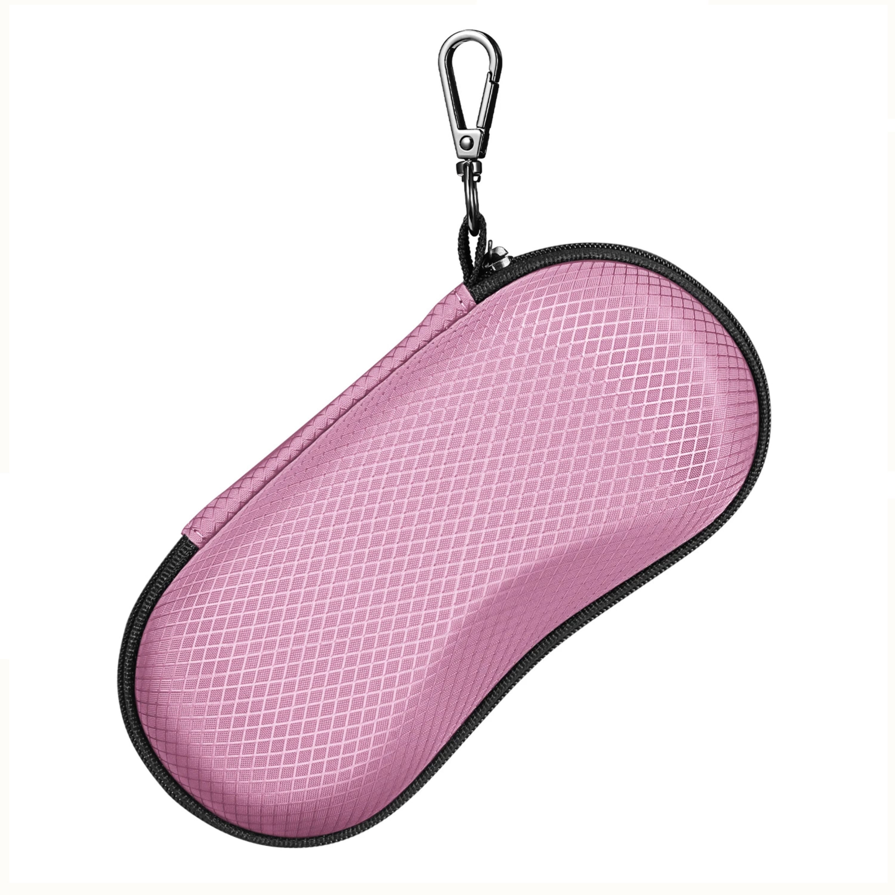 Kitcheniva - Durable EVA Eyeglass Case With Metal Carabiner And Soft Lining - Pink price history on PriceWatchPro