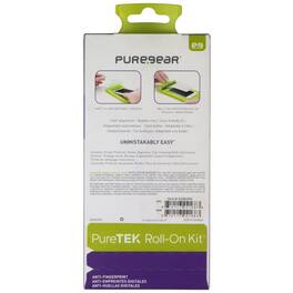 PureGear - PureTEK Roll-On Kit Anti-Fingerprint Screen Shield for Moto E 2nd Gen - Clear