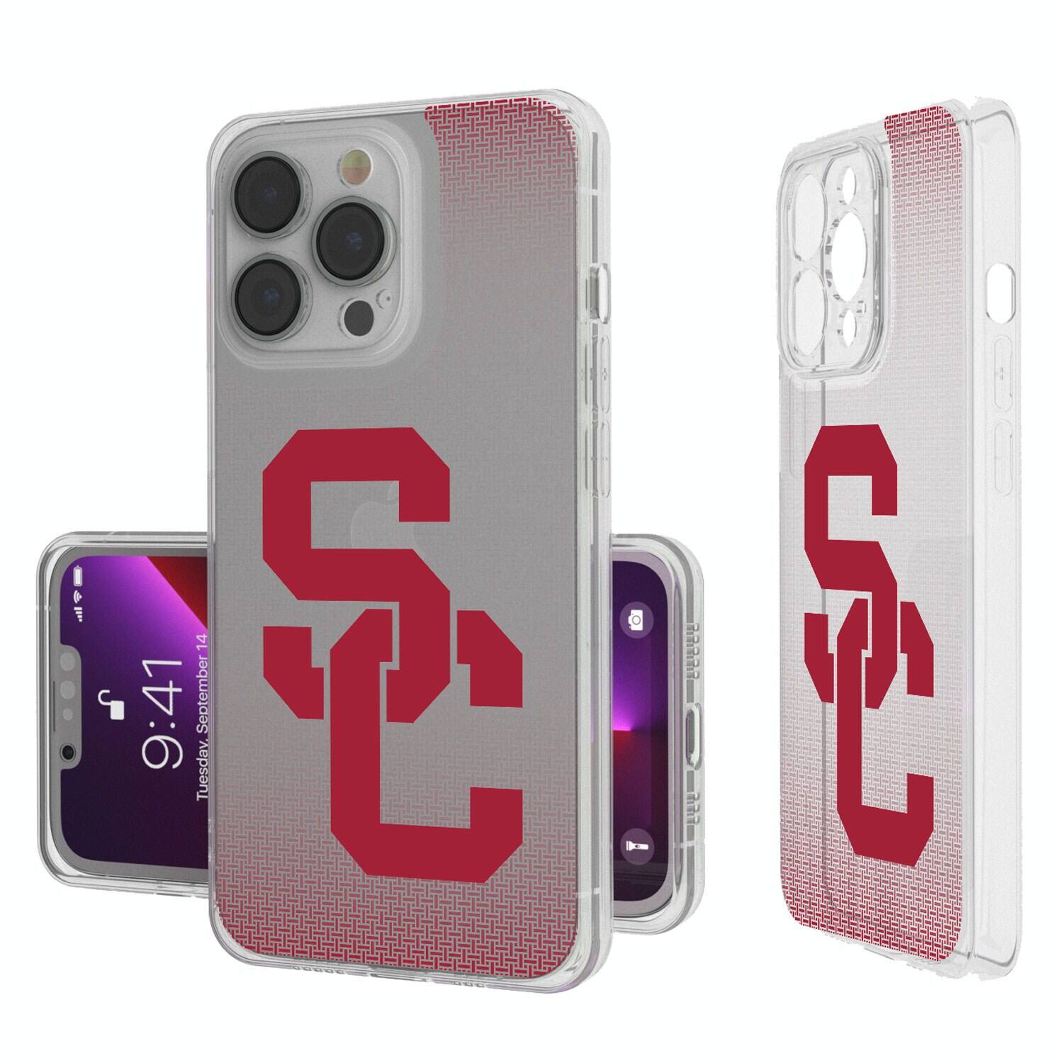 Keyscaper - NCAA - USC Trojans Linen Logo iPhone Clear Case - 15 Pro Max - Multicolor price history on PriceWatchPro