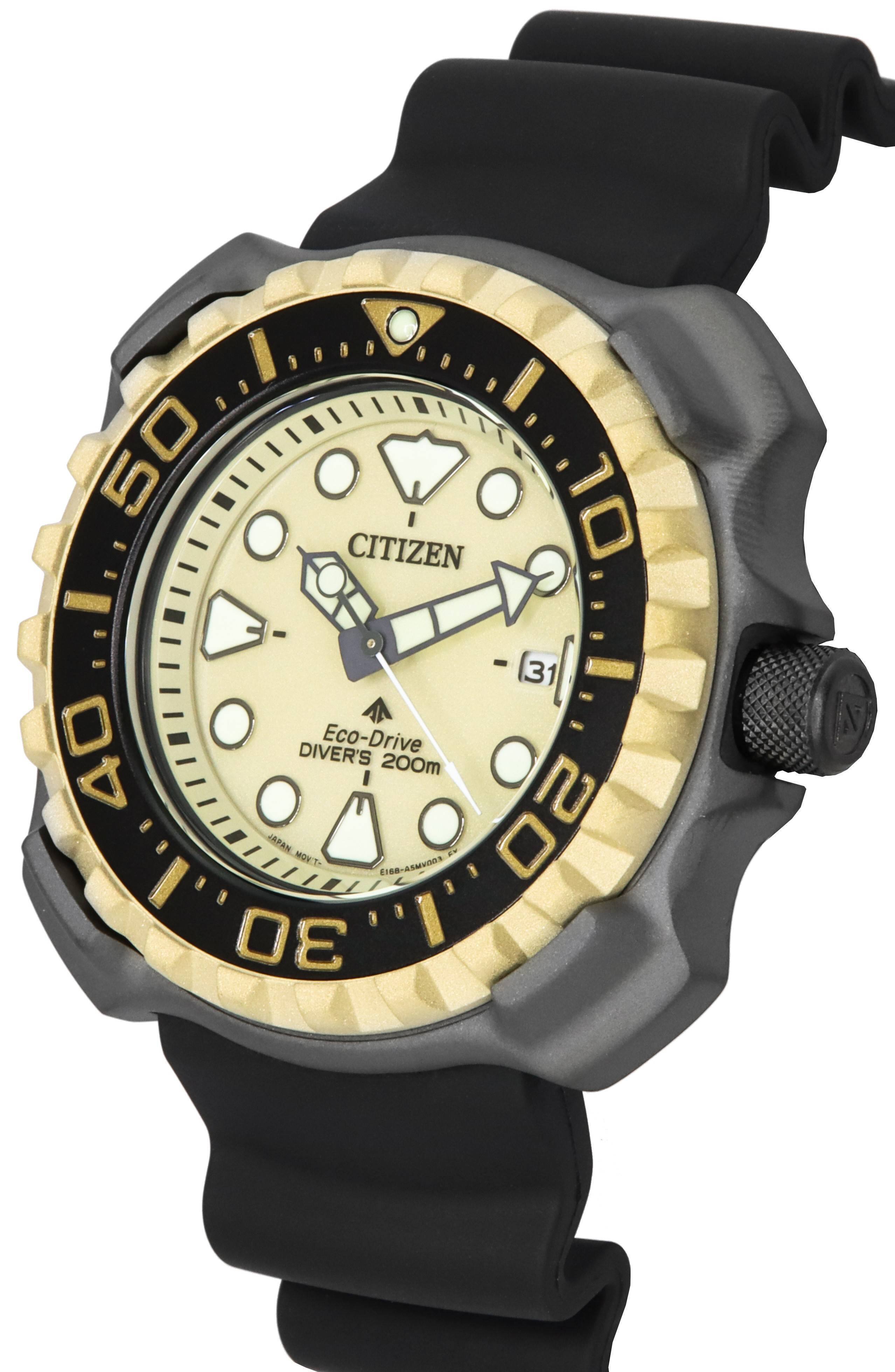 50 CITIZEN - 31 DIVER'S Eco-Drive 40 200m 20 JAPAN E. MOVT - SS 1 30