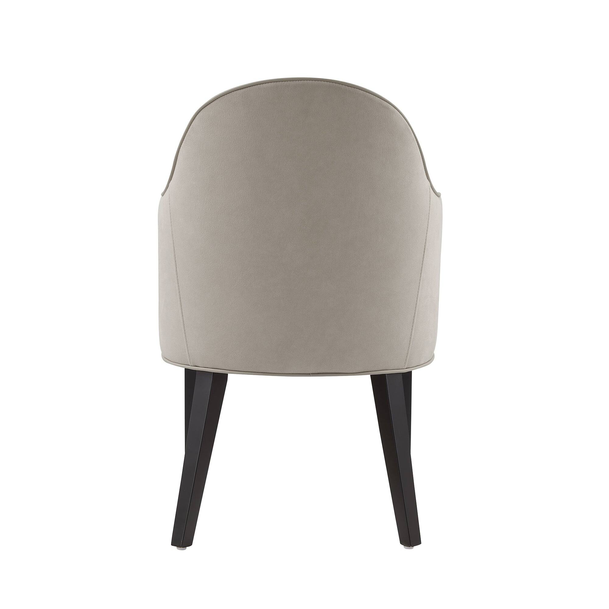 Manhattan Comfort Hillman Modern Wood Vegan Leather and Velvet Dining ...