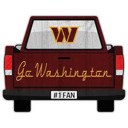 Fan Creations - Washington Commanders 12'' x 12'' Truck Back D-cor - Multicolor