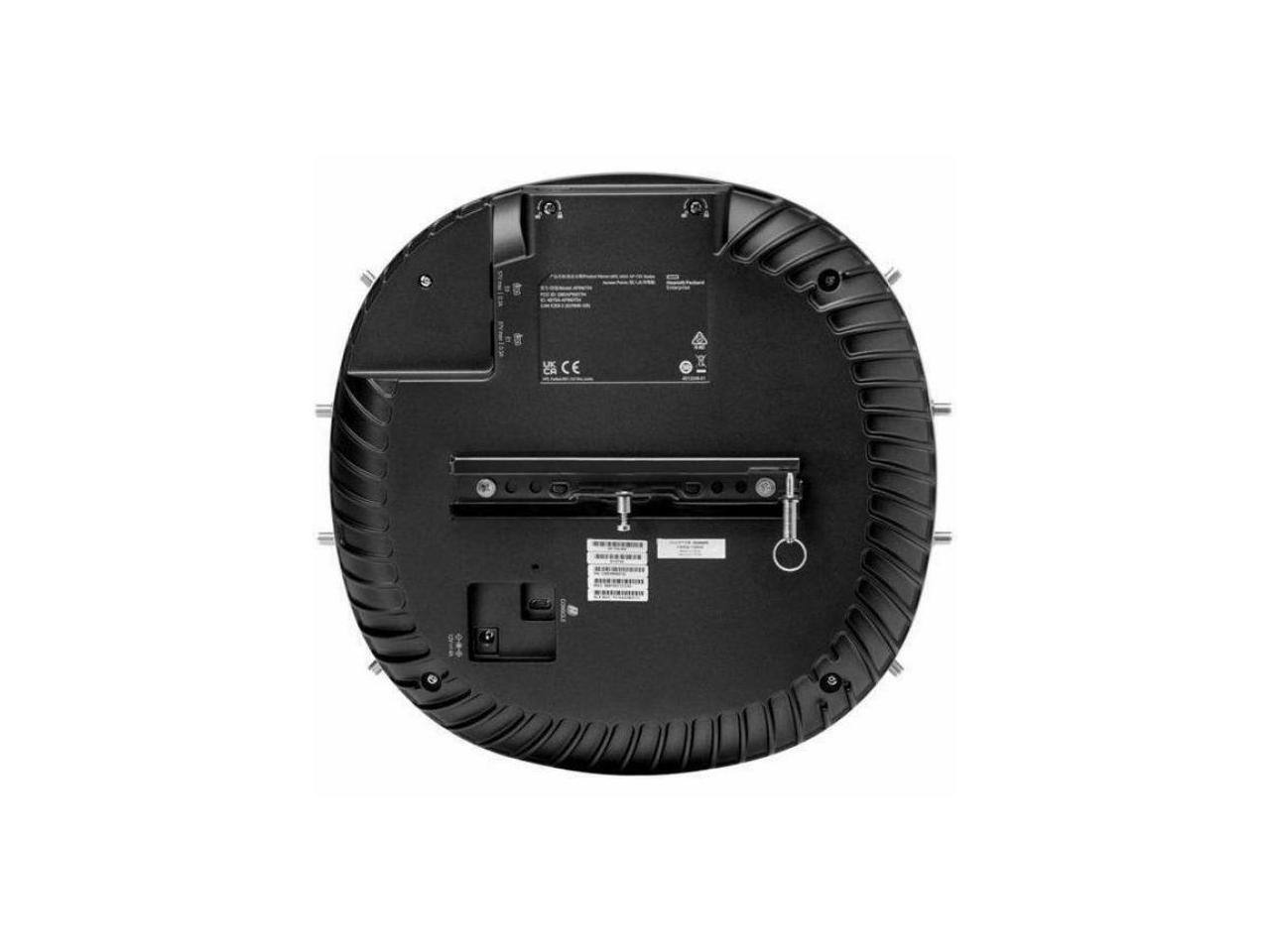 Alt View 1. HP - HPE AP-754 Wi-Fi 7 Campus AP, BT 5.4, ZigBee, 2.4/5/6 GHz, Ceiling Mount, S1G75A.