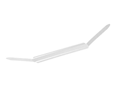 Front. ACCO - Premium Prong Fasteners, Silver, 100/Box (A7070023) - Matte tin.