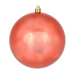 Vickerman - 10" Shiny Ball UV Drilled - Coral