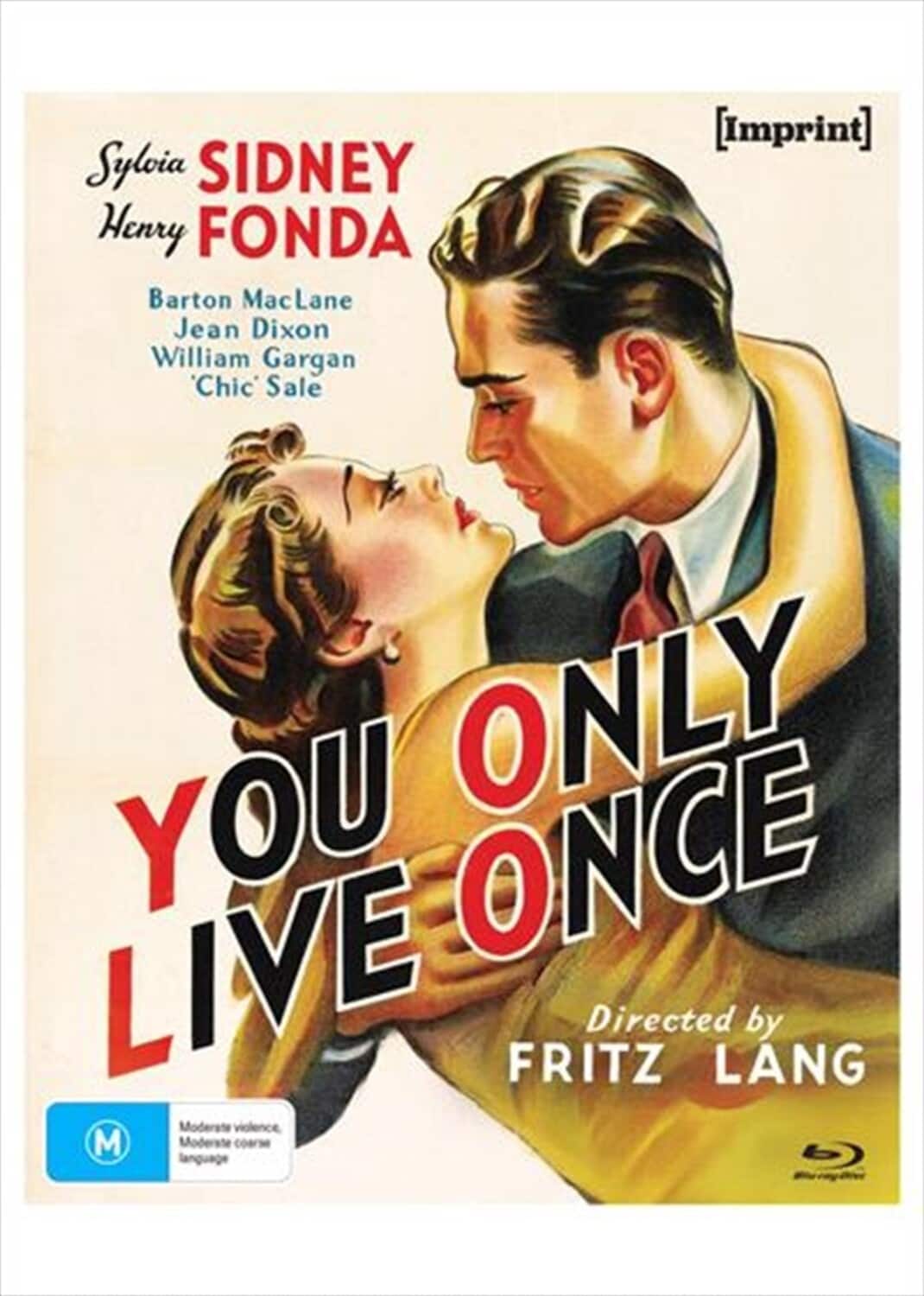 You Only Live Once  - BLU-RAY