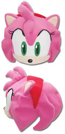 Front. Great Eastern - Sonic the Hedgehog - Amy Fleece Cap - COLLECTIBLES - Multicolor.